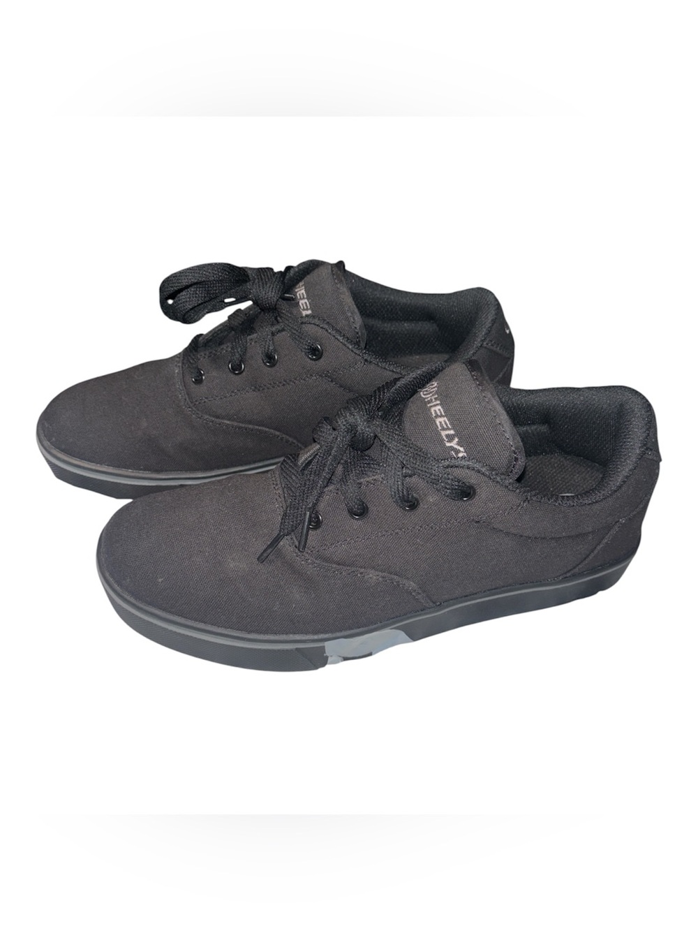 Heelys Launch Black Canvas Skate Shoes Men’s Size 9